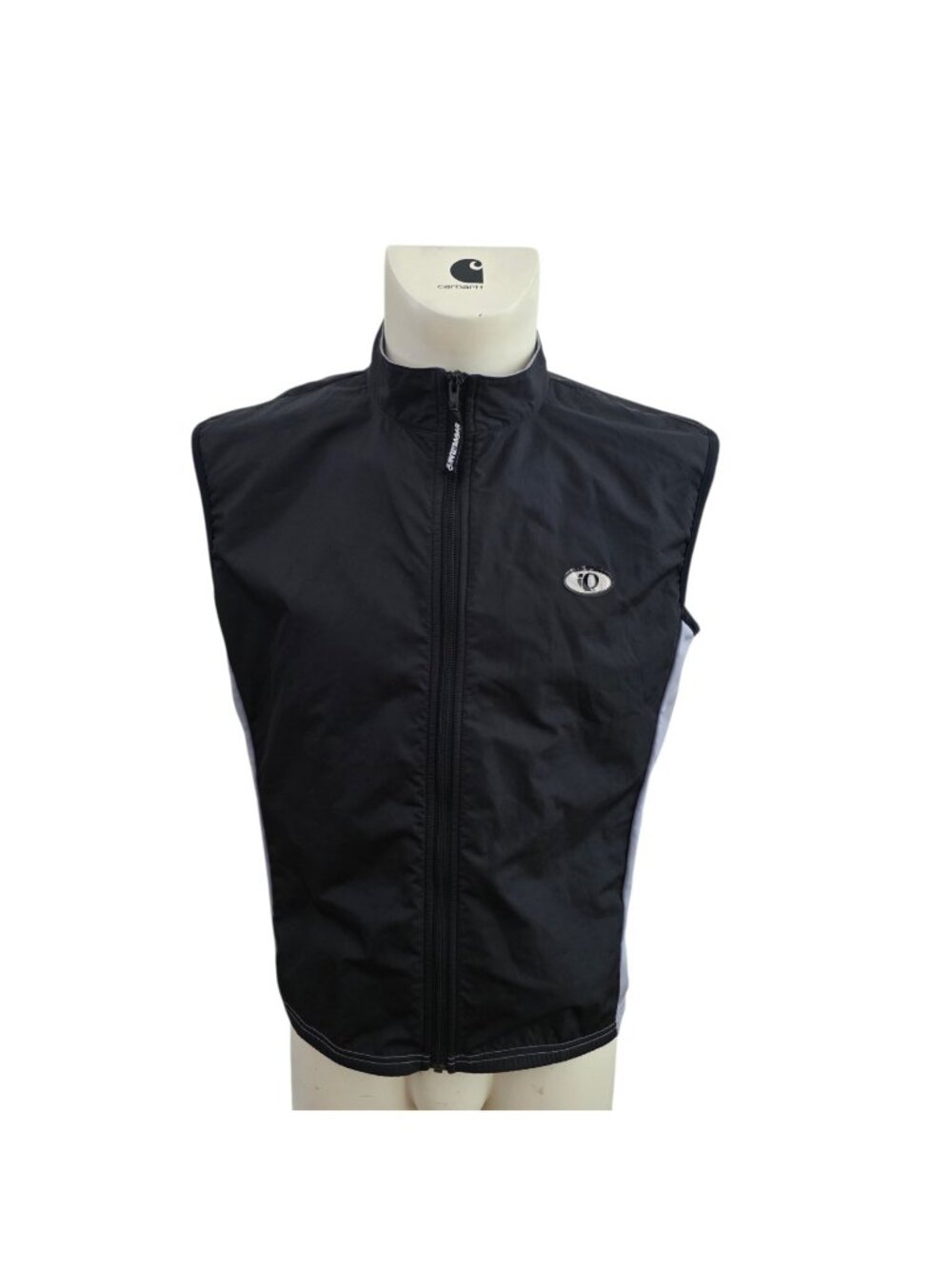 Pearl Izumi Mens Fleece Lined Cycling Vest Black Gray L